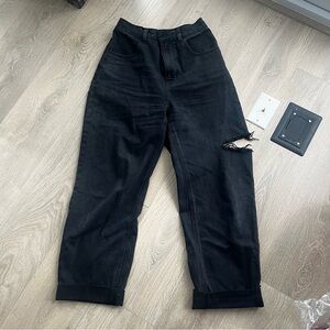 Oak and Fort Black Jeans size small